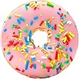 Abaysto Donut Blanket for Kids, Donuts Wrap Blanket Funny Realistic Food Round Blanket Novelty Soft Plush Flannel Throw Blanket for Adults 150cm(60 Inch)