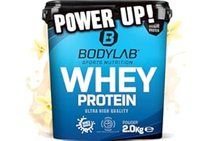 ‎BODYLAB24 Bodylab24 Whey Protein Pulver, Vanille, 2kg