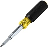 Klein Tools 32500MAG manyetik &ccedil;ok ama&ccedil;lı tornavida/lokma anahtar, 11'i 1 arada &ccedil;ok ama&ccedil;lı alet, 8 u&ccedil;, 3 lokma anahtar boyutu,