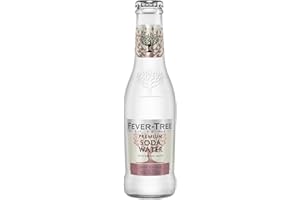 FEVER-TREE -24 Bouteilles de 200ml de Premium Soda Water - Spring Water
