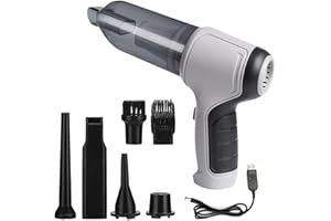 ACOBET Aspirador de Mano Potente | Aspirador Coche | Aspiradora de Mano sin Cable | Aspirador Mano Potente | Accesorios para Coche | Aspiradora para Sofá | Aspirador de Pelos para Mascotas