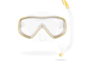 CRESSI Ondina Jr + Top Combo - Combo Set Diving Mask Ondina and Snorkel Top, 7/13 years, Kid Unisex