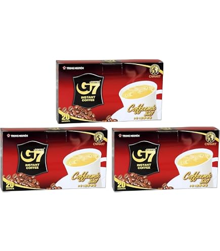 Trung Nguyen G7 3-In-1 Strong x 2 Instant Coffee 24 Sticks x 25g~03/15