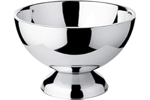 EDZARD Refroidisseur de champagne 8 litres, Refroidisseur de bouteilles Cadiz, diamètre 32 cm, double paroi pour une meilleure isolation