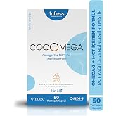 Cocomega, Omega3 ve MCT Oil İ&ccedil;eren 50 Yumuşak Kaps&uuml;l