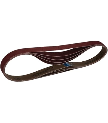 Draper 2 09233 Lot De 5 Bandes Abrasives En Tissu, 75 X 457 Mm