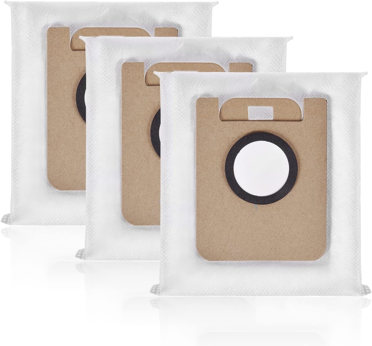 DREAME Dust Bags Compatible with L10s Ultra/L10 Ultra, 3L Dust Bags Compatible with L10s Ultra Robot Vacuum, Vacuuming Bags for Collecting Hair, Dirt, Dust, and Debris (3pcs)