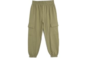 Koton Basic Jogger Sweatpants Drawstring Pocket Brushed Interior Cotton Pantalones de chándal para Niñas