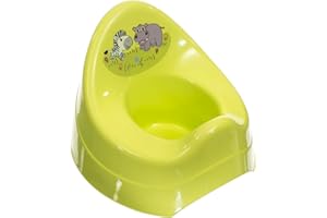 Bieco Töpfchen für Kinder Motiv Zoo | Standfestes Töpfchen für Kinder | ab 8 Monate bis 3 Jahre | WCKlo | Potty Training Seat | Topferl Für Kinder | Toilettentrainer | Nachttopf für Kinder, Gelb, 11001988
