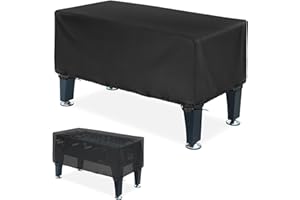 Hohong Cubierta de mesa de futbolín, cubierta de mesa de fútbol impermeable para interiores y exteriores, cubierta de mesa de juegos de escritorio, a prueba de polvo-160 x 115 x 50 cm