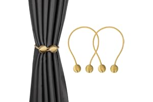‎INHDBOX Vorhang Raffhalter, Nein Magnetische Vorhang Raffhalter, Arbitrary Twisted Deformation Gardinen Raffhalter Weben Vorhänge Halter Schnallen Vorhang Binder Gardinenhalter für Haus Dekoration 2 Stück