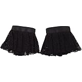 Victorian steampunk Lace Jabot Cuffs Set Costume Accessory