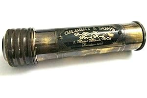 THE ANTIQUE HOUSE Nautical Brass Kaleidoscope Handmade Kaleidoscope Gift for Kids, Birthday Gift Unique Gift for Antique Lover Working Kaleidoscope