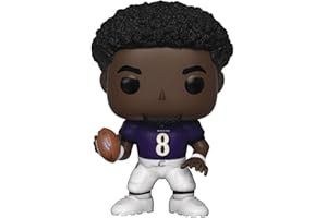 ‎FUNKO Funko Pop! Vinyl: NFL: Ravens - Lamar Jackson - (Home Jersey) - Vinyl-Sammelfigur - Geschenkidee - Offizielle Handelswaren - Spielzeug Für Kinder und Erwachsene - Sports Fans