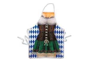 ANZHEE Oktoberfest Apron - Funny BBQ Apron for Men & Women, Beer Festival & Party Gift