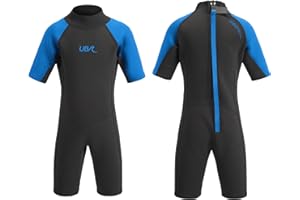 Urban Beach Plage Urbaine Néoprène Unisexes-Adultes Adeptes de la Plage Amateurs de Sports Aquatiques Style de Vie Urbain Manche Longue Fermeture Éclair