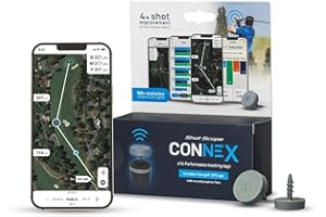 SHOT SCOPE Shotscope Golf Connex Game Tracking Tags With Performance Tracking and App Access