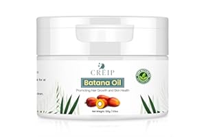 CREIP Veganic Batana Oil for Hair Growth: 100% Natural Batana Oil from Honduras (Pearl White)
