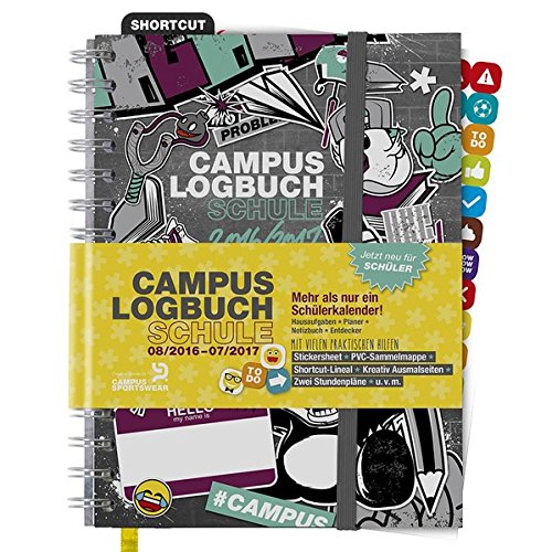 Preisvergleich Produktbild CampusLogbuch SCHULE 2016 / 17: Mehr als nur ein Schülerkalender