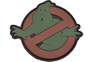 LEGEEON Ghostbusters No Ghost Cosplay Movie PVC Patch (Multicam)