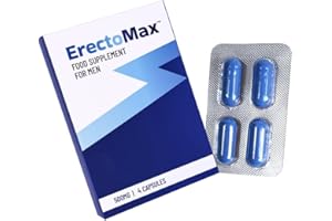 ErectoMax™ - 4 Mens Male Enhancement Herbal Blue Pills High Hard Strength Men’s Endurance & Stamina – 500mg Natural Herbal Energy Support Blue Pills for Men Stamina Endurance Booster