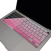 McStorey MacBook Air 13 Retina T&uuml;rk&ccedil;e Q Klavye Koruyucu UK Ters L Enter | A1932 A2179 A2337 M1 Uyumlu | Silikon Keyboard Cove