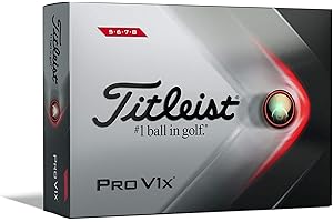 Titleist Pro V1X Alta NUMERACION Bolas DE Golf, Adultos Unisex, Blanco, (5,6,7,8)