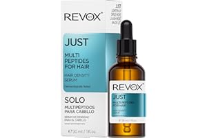 ‎REVOX B77 REVOX B77 - Just Multi Peptides for Hair, 30 ml, Scalp Serum, fördert die Haardichte, stärkt und reduziert Haarausfall, mehr und gesündere Mähne, spendet Feuchtigkeit und lindert Irritationen