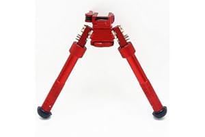 ‎KAYHENG Taktik V8 Gewehr Zweibeine können um 360 Grad gekippt Werden, Bipods 6,5-9 Zoll Picatinny Schiene Klappstativ verstellbare Schienenklemme