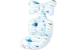 JIAHUADE Cojín Reductor para Sillas de Bebé,Cochecito de Silla Alta Cojín,Baby Cojín Carro Bebe,Colchoneta Silla Bebe Uso de Doble Cara para Bebe,Colchoneta Silla Paseo Universales