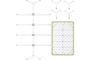 Ptyism 5 Stück Bettlakenspanner(mit metallclip) Spannbettlaken Halter,Spanner für Bettlaken丨Bettlaken Spanner, Greifer, Die Ihre Laken an Ort und Stelle Halten.