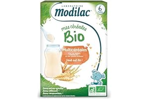 MODILAC Mes céréales bio dès 6 mois multicéréales 250g