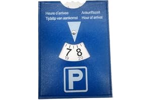 Vedmantra Parking Disc | Suitable for Avoiding Parking Fees | Handy Hour of Arrival Clock Dial | European Parking Clock