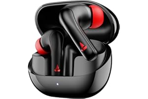Boat Airdopes 131 Pro Buds, 40H Battery, in-Ear Detection, 4 Mics with ENx, Signature Sound, Beast Mode, ASAP Charge, Bluetooth Earbuds, TWS Ear Buds Wireless Earphones with mic (Active Black)