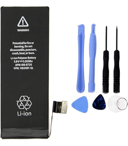 Batteria IPhone 5s/5c 2800mAh - Ricambio Ad Alta Capacità Con Kit Strumenti, Non Originale Apple - Foto 8