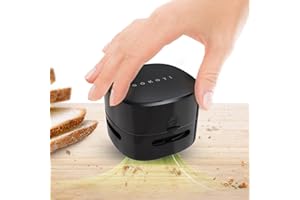 IGOKOTI Tischstaubsauger Mini, Tisch Staubsauger Batteriebetrieben für die Home-Office-Küche, Tragbar Kabellos Schreibtisch Staubsauger Wichtelgeschenk (Keine Batterie im Lieferumfang enthalten)