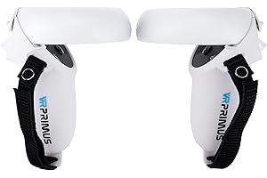 VR PRIMUS® Grips - Protection du contrôleur - Compatible avec Meta Quest 2 - Accessoires - 1 Paire, Blanc