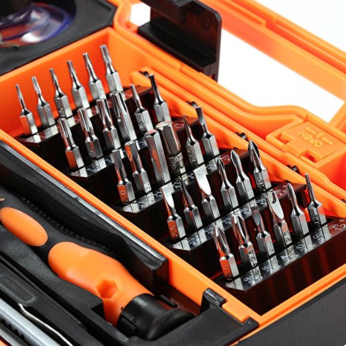 Schraubendreher Set，Magnetischer Schraubenzieher 44 in 1 Professional Precise Aluminiumlegierung Schraubendreher Set für elektronische Wartungs - 3