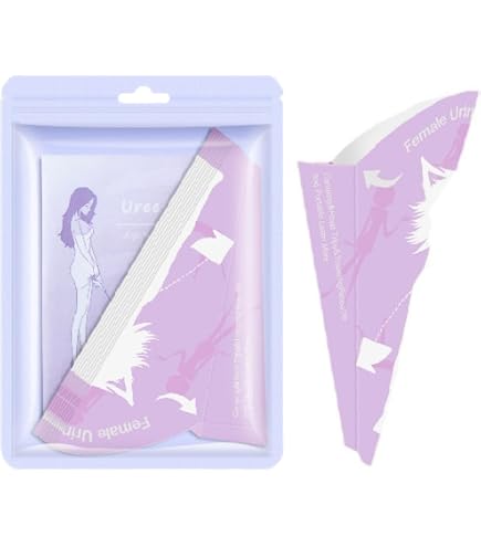 50 Stück Urinal Für Frauen – Einweg, Aus Wasserdichtem Papier, Für Outdoor, Camping & Reisen