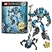 Produktbild Lego Year 2015 Bionicle Series 8 Inch Tall Figure Set #70786 - GALI Master of Water with 2 BIONICLE Shells, Tribal Chest Decoration, 2 Shark Fins, Convertible Harpoon/Elemental Trident, Wheel-Operated Bashing Battle Arm Function Plus Golden Mask of Water
