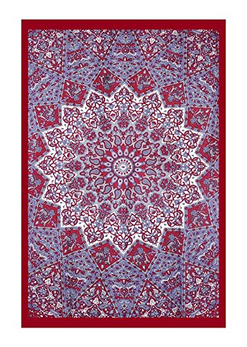 UrbanCharm Wandbehang, indisches Mandala-Motiv - 5