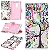 Produktbild Xperia XA2 Ultra Hülle, Sony Xperia XA2 Ultra Hülle, Anlike Sony Xperia XA2 Ultra (6 Zoll) Schutzhülle / Handy Zubehör / Lederhülle / Handyhülle für Sony Xperia XA2 Ultra (6 Zoll) - Baum des Lebens
