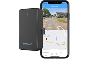 ONNTRACK Portable Pro+ GPS Tracker Auto – Eingebauter Tracker mit Echtzeit GPS Live Tracking, Ohne ABO, 90 Tage Akkulaufzeit, 4G LTE Peilsender mit App-Steuerung und Manipulationsalarm