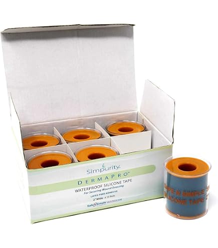 MedVance Silicone Tape 2″ Wide – Soft, Perforated, Cuttable – 1 Pack Medical Adhesive Tape - View #2