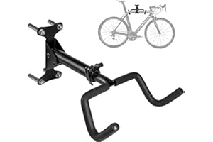 NAMENAND Supporto Bici da Muro Pieghevole, Portabici da Parete Salvaspazio, Appendi Bici da Muro, Ganci Bicicletta Muro, Garage Porta Bici da Terra con Imbottitura Morbida (Portata Massima 50 kg)