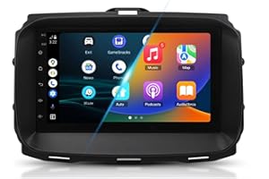 GENERICO Autoradio 7 Pollici Uconnect per Alfa Romeo Giulietta (2015-2020) – Touchscreen con CarPlay, Android Auto, Navigatore GPS, Bluetooth, WiFi, Play Store, Mirror Link, USB Android 4GB RAM 64GB ROM