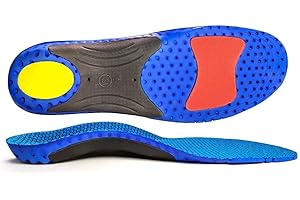 COSYINSOFA Orthotic Insoles Full Length with Arch Supports Orthotic Inserts for Flat Feet, Shoe Insoles for Plantar Fasciitis, Feet Pain, Comfort Lightweight Insoles