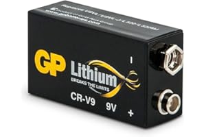 GP Lithium Pile Lithium pour Appareil Photo, Noir