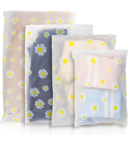 24 Sachets Zip Étanches 40x50cm - Sacs De Rangement Voyage, Pour Vêtements, Chaussures, Cosmétiques