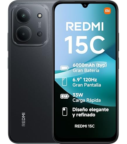 Xiaomi Redmi 12 5G 4GB RAM 128GB Midnight Black : Amazon.es